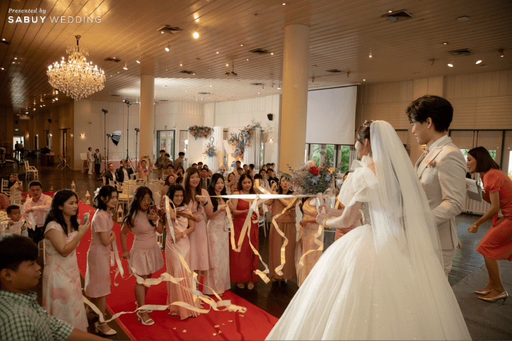  รีวิวงานแต่งคู่รักไทย-ญี่ปุ่น ธีมสีคัลเลอร์ฟูล พร้อมชุดเจ้าสาวลายซากุระ @ Kalanan Riverside Resort