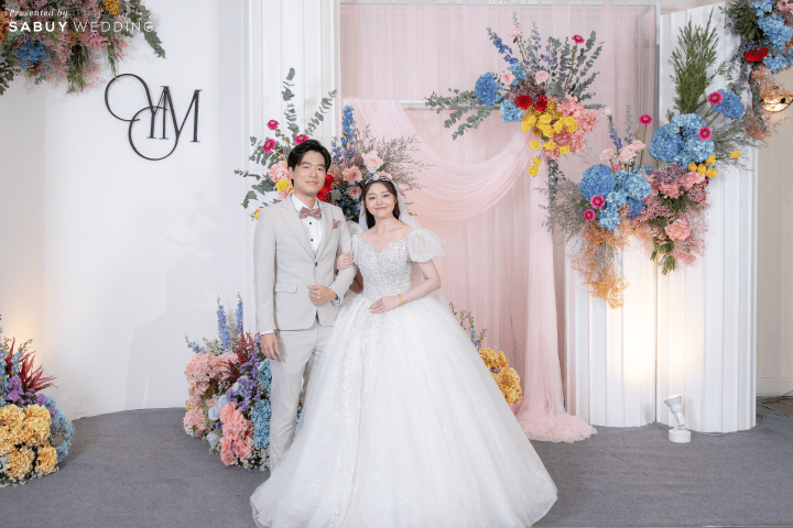 undefined รีวิวงานแต่งคู่รักไทย-ญี่ปุ่น ธีมสีคัลเลอร์ฟูล พร้อมชุดเจ้าสาวลายซากุระ @ Kalanan Riverside Resort