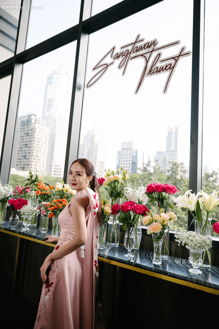  รีวิวงานแต่งวิวสวนสวยกลางเมือง ธีมสีช็อกกิ้งพิงค์ @ Bliston Suwan Park View Hotel & Serviced Residence