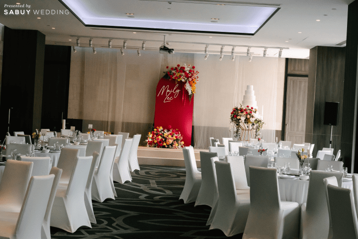  รีวิวงานแต่งวิวสวนสวยกลางเมือง ธีมสีช็อกกิ้งพิงค์ @ Bliston Suwan Park View Hotel & Serviced Residence