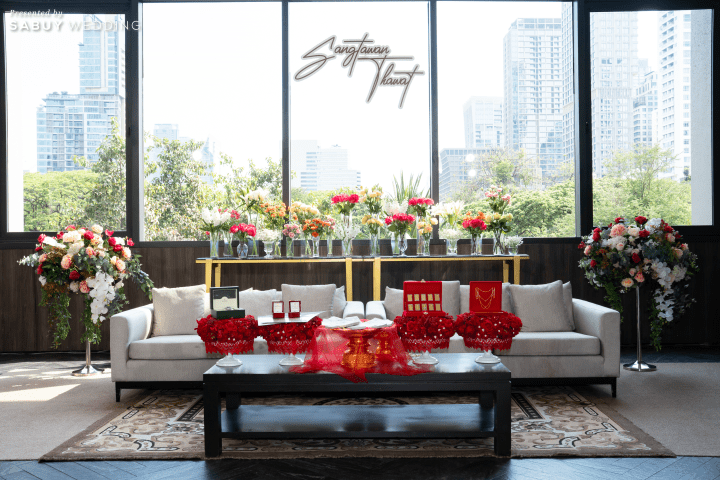  รีวิวงานแต่งวิวสวนสวยกลางเมือง ธีมสีช็อกกิ้งพิงค์ @ Bliston Suwan Park View Hotel & Serviced Residence