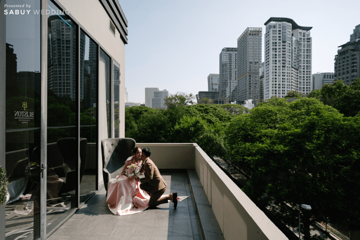  รีวิวงานแต่งวิวสวนสวยกลางเมือง ธีมสีช็อกกิ้งพิงค์ @ Bliston Suwan Park View Hotel & Serviced Residence