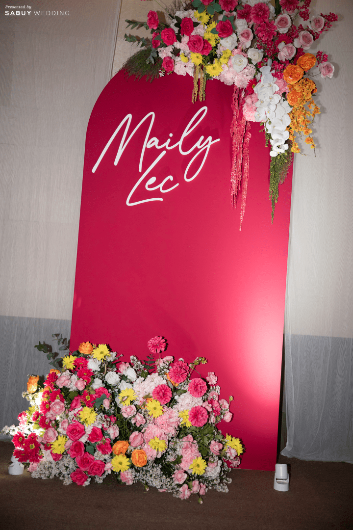  รีวิวงานแต่งวิวสวนสวยกลางเมือง ธีมสีช็อกกิ้งพิงค์ @ Bliston Suwan Park View Hotel & Serviced Residence