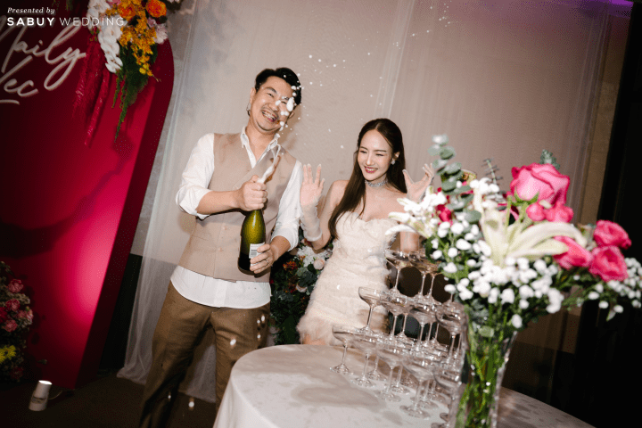  รีวิวงานแต่งวิวสวนสวยกลางเมือง ธีมสีช็อกกิ้งพิงค์ @ Bliston Suwan Park View Hotel & Serviced Residence