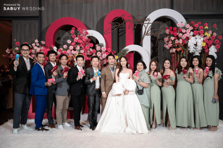  รีวิวงานแต่งวิวสวนสวยกลางเมือง ธีมสีช็อกกิ้งพิงค์ @ Bliston Suwan Park View Hotel & Serviced Residence