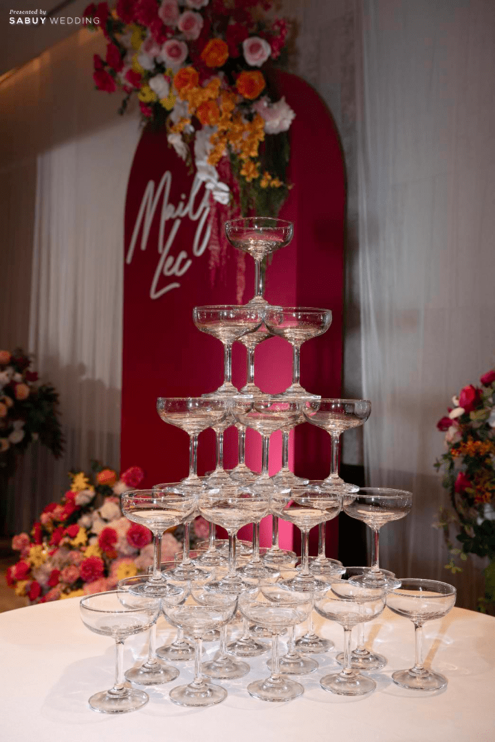  รีวิวงานแต่งวิวสวนสวยกลางเมือง ธีมสีช็อกกิ้งพิงค์ @ Bliston Suwan Park View Hotel & Serviced Residence