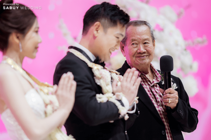  รีวิวงานแต่งธีมสีสุด Glam ไฮไลต์จอ LED เปลี่ยนธีมตามพิธีแบบสวยอลัง @The Grand Fourwings Convention Hotel Bangkok