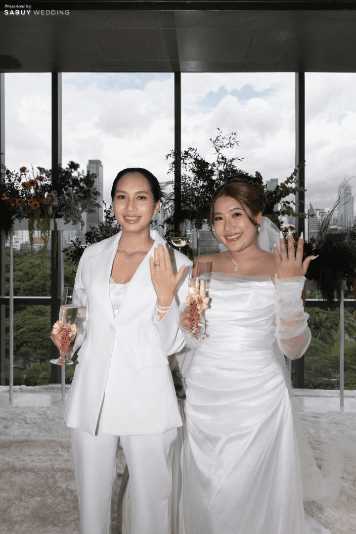  รีวิวงานแต่งที่เป็นตัวเอง ฉบับคู่รักเจ้าของเพจ ‘กุลิว่าดีย์’  @SO/ BANGKOK