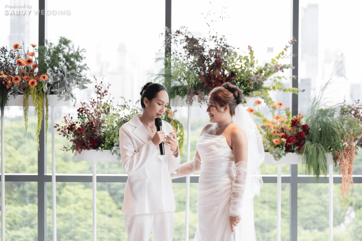  รีวิวงานแต่งที่เป็นตัวเอง ฉบับคู่รักเจ้าของเพจ ‘กุลิว่าดีย์’  @SO/ BANGKOK