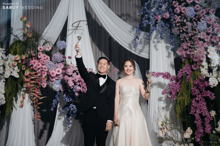  รีวิวงานแต่ง Unique Elegant สวยมีดีไซน์ ดอกไม้ไม่เยอะ by Cheers Couple