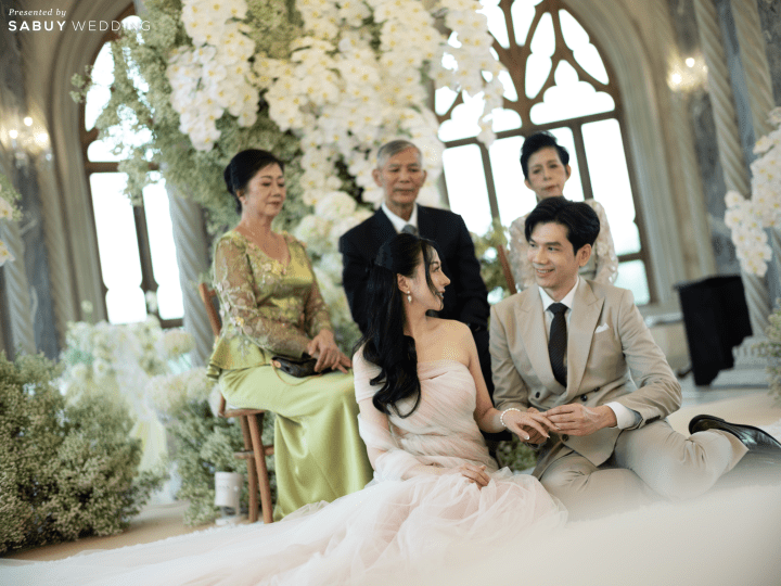  รีวิวงานแต่ง Timeless White สวยโรแมนติก คลาสสิคกลางมวลดอกไม้ @ Chivalry's Story