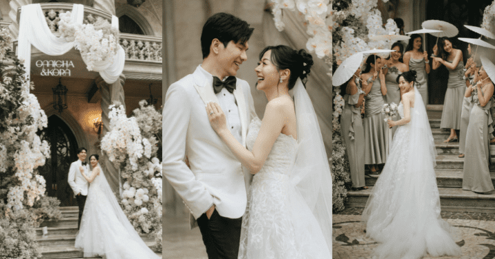 รีวิวงานแต่ง Timeless White สวยโรแมนติก คลาสสิคกลางมวลดอกไม้ @ Chivalry's Story