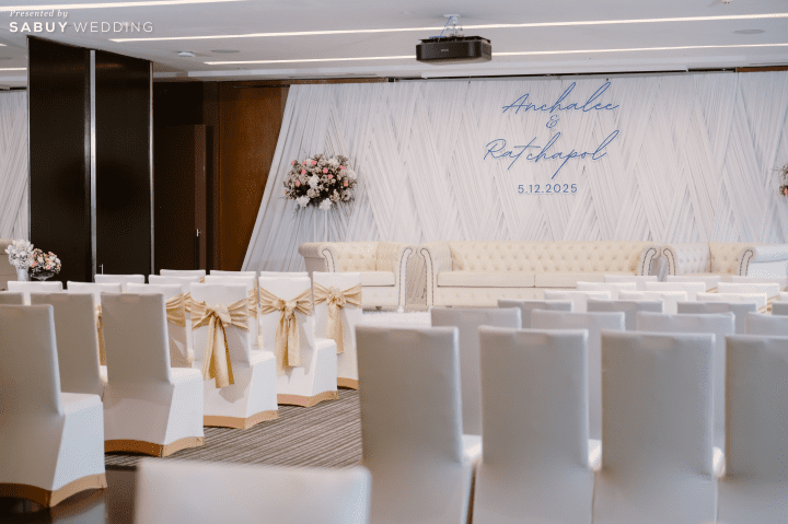  รีวิวงานแต่ง One-Month Wedding เนรมิตงานสวยครบจบใน 1 เดือน @ Crowne Plaza Bangkok Lumpini Park