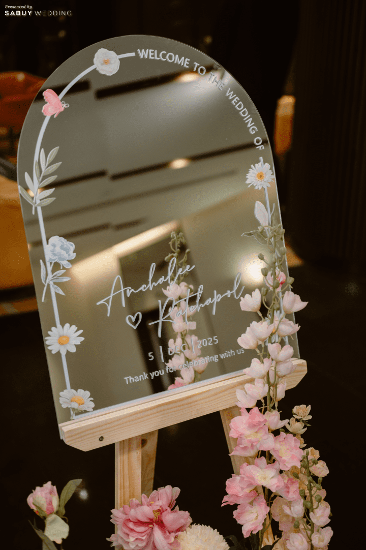  รีวิวงานแต่ง One-Month Wedding เนรมิตงานสวยครบจบใน 1 เดือน @ Crowne Plaza Bangkok Lumpini Park