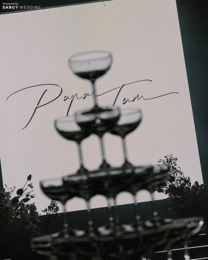 รีวิวงานแต่งธีมสี Metallic ฟีลปาร์ตี้ จัดเต็มแสงสีเสียง @ SO/ BANGKOK