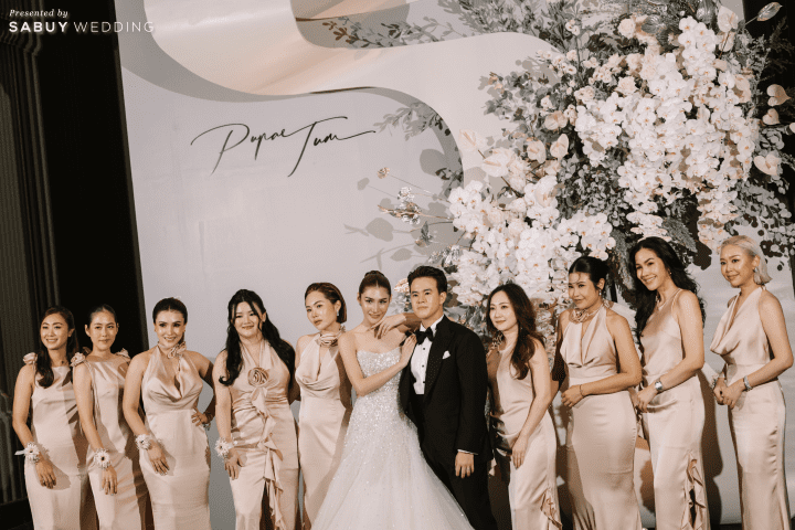 รีวิวงานแต่งธีมสี Metallic ฟีลปาร์ตี้ จัดเต็มแสงสีเสียง @ SO/ BANGKOK