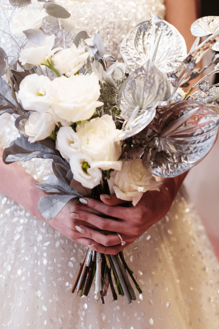 รีวิวงานแต่งธีมสี Metallic ฟีลปาร์ตี้ จัดเต็มแสงสีเสียง @ SO/ BANGKOK