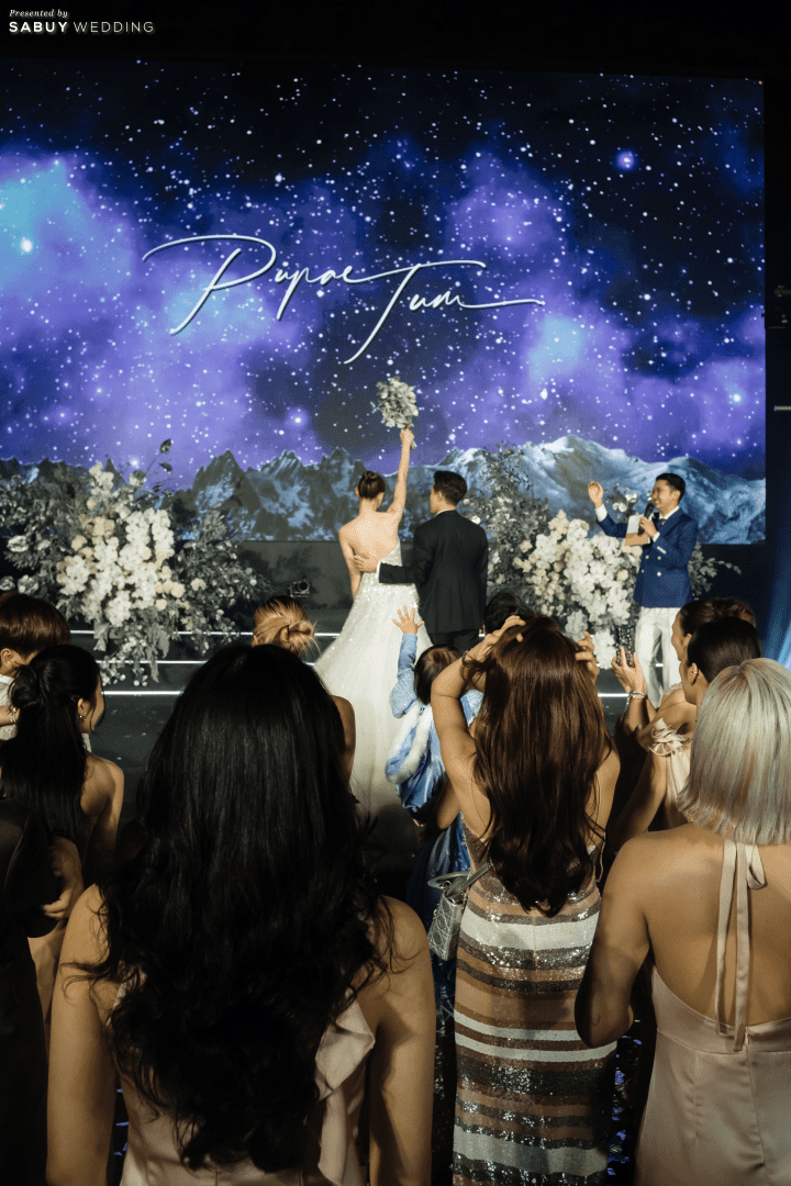 รีวิวงานแต่งธีมสี Metallic ฟีลปาร์ตี้ จัดเต็มแสงสีเสียง @ SO/ BANGKOK