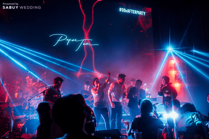 รีวิวงานแต่งธีมสี Metallic ฟีลปาร์ตี้ จัดเต็มแสงสีเสียง @ SO/ BANGKOK