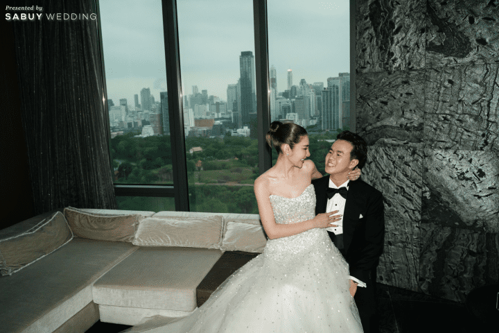 รีวิวงานแต่งธีมสี Metallic ฟีลปาร์ตี้ จัดเต็มแสงสีเสียง @ SO/ BANGKOK