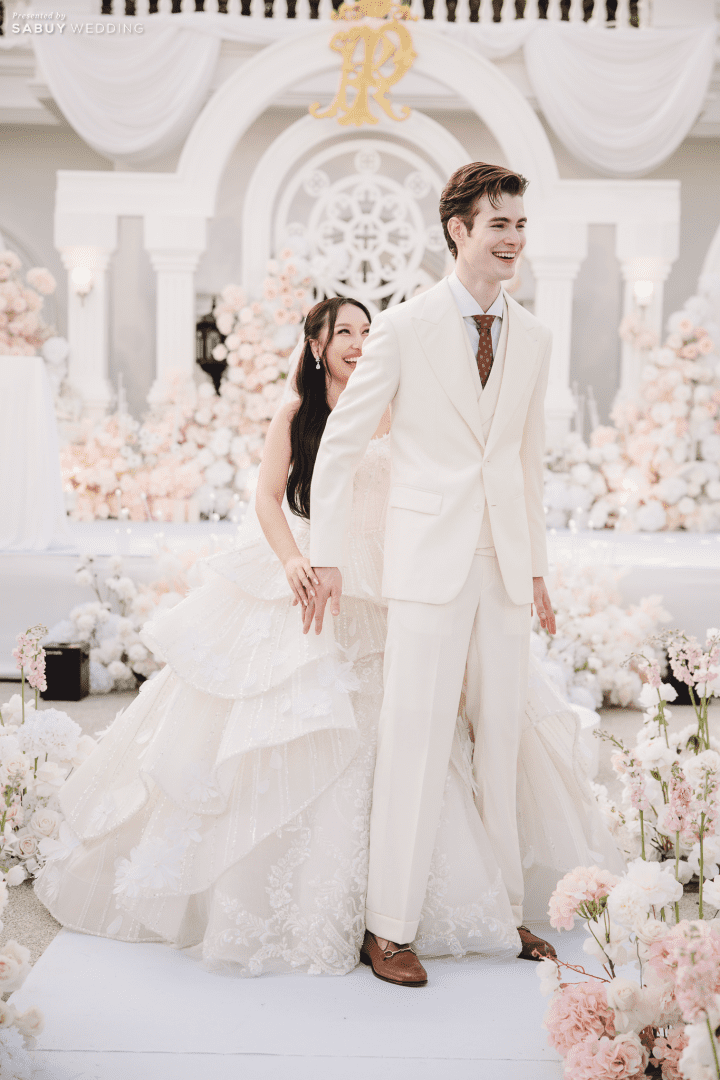  รีวิวงานแต่ง คุณพู่กัน & คุณรุสลัน คู่รักอินฟลูดัง งานสวยอลังจนไวรัล by Sweet Blossom Organizer