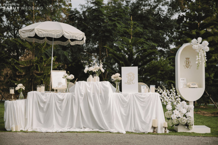  รีวิวงานแต่ง คุณพู่กัน & คุณรุสลัน คู่รักอินฟลูดัง งานสวยอลังจนไวรัล by Sweet Blossom Organizer