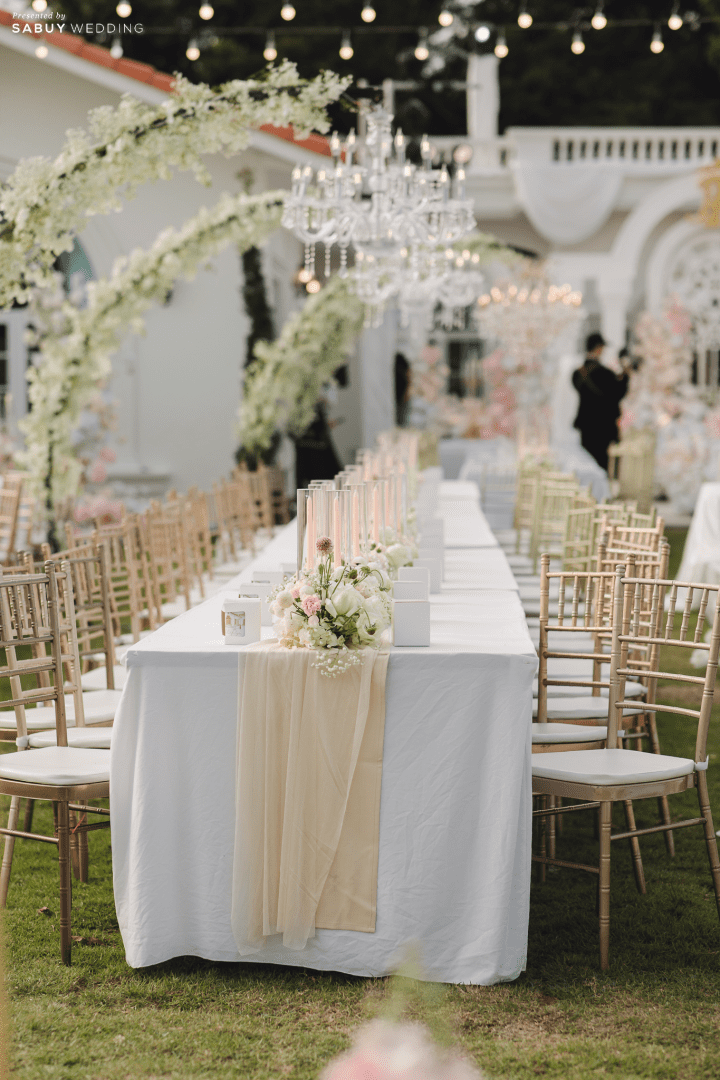  รีวิวงานแต่ง คุณพู่กัน & คุณรุสลัน คู่รักอินฟลูดัง งานสวยอลังจนไวรัล by Sweet Blossom Organizer