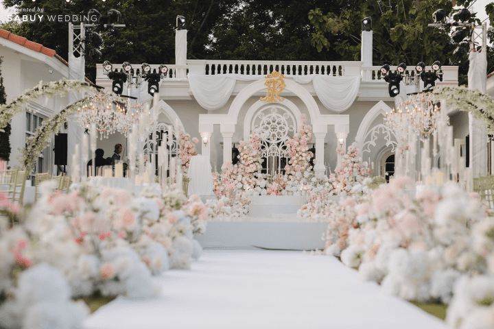  รีวิวงานแต่ง คุณพู่กัน & คุณรุสลัน คู่รักอินฟลูดัง งานสวยอลังจนไวรัล by Sweet Blossom Organizer