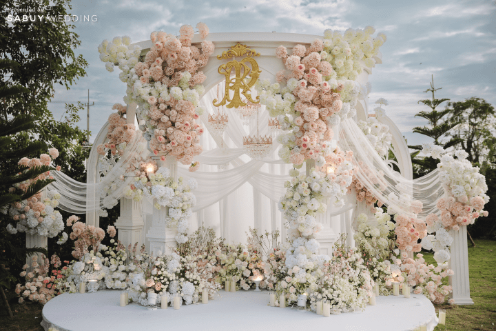  รีวิวงานแต่ง คุณพู่กัน & คุณรุสลัน คู่รักอินฟลูดัง งานสวยอลังจนไวรัล by Sweet Blossom Organizer