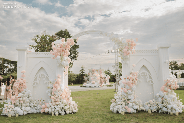  รีวิวงานแต่ง คุณพู่กัน & คุณรุสลัน คู่รักอินฟลูดัง งานสวยอลังจนไวรัล by Sweet Blossom Organizer