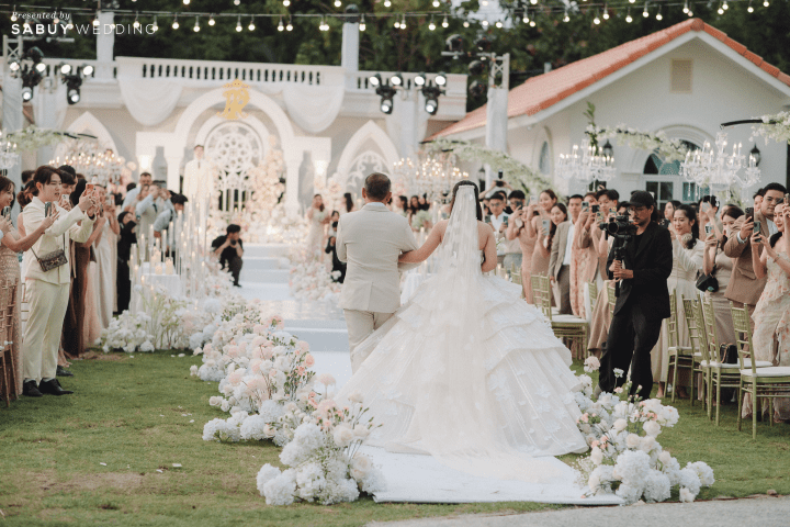  รีวิวงานแต่ง คุณพู่กัน & คุณรุสลัน คู่รักอินฟลูดัง งานสวยอลังจนไวรัล by Sweet Blossom Organizer