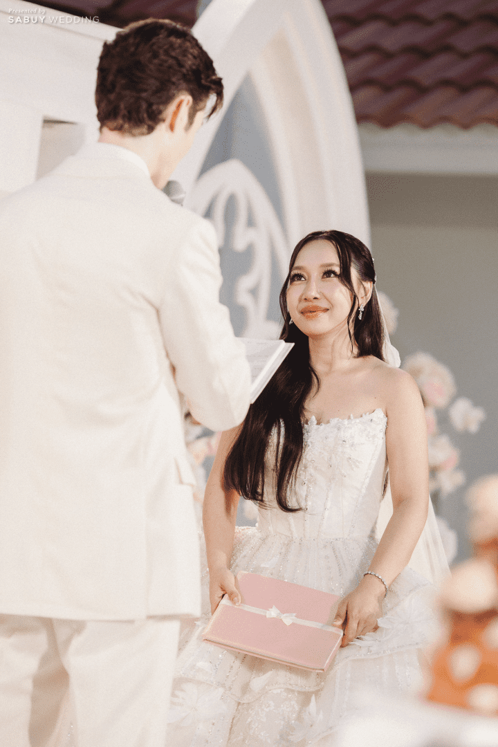  รีวิวงานแต่ง คุณพู่กัน & คุณรุสลัน คู่รักอินฟลูดัง งานสวยอลังจนไวรัล by Sweet Blossom Organizer