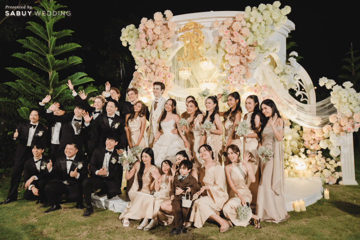  รีวิวงานแต่ง คุณพู่กัน & คุณรุสลัน คู่รักอินฟลูดัง งานสวยอลังจนไวรัล by Sweet Blossom Organizer