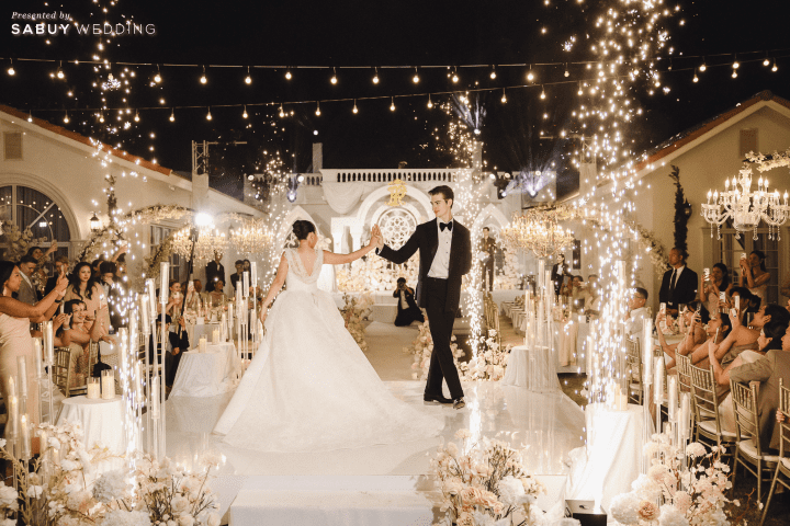  รีวิวงานแต่ง คุณพู่กัน & คุณรุสลัน คู่รักอินฟลูดัง งานสวยอลังจนไวรัล by Sweet Blossom Organizer