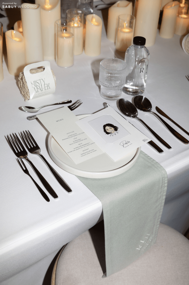  รีวิวงานแต่งคอนเซ็ปต์ Intimate candlelight dinner โรแมนติกทุกโมเมนต์ by Cheers Couple