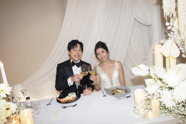  รีวิวงานแต่งคอนเซ็ปต์ Intimate candlelight dinner โรแมนติกทุกโมเมนต์ by Cheers Couple