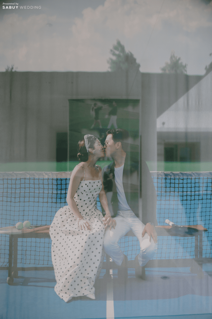  รีวิวงานแต่งจากกีฬาที่บ่าวสาวรัก ดีเทลลูกกอล์ฟ-เทนนิสสุดเก๋  By Chivalry’s Story