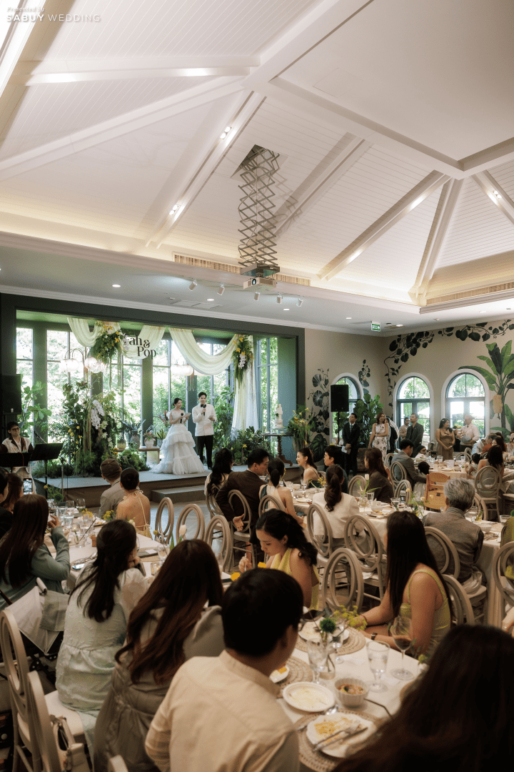 รีวิวงานแต่งบรรยากาศ Cozy แสง Daylight ของบ่าวสาวสายอินโทรเวิร์ตที่ใส่ใจแขกสุดๆ @ The Botanical House Bangkok