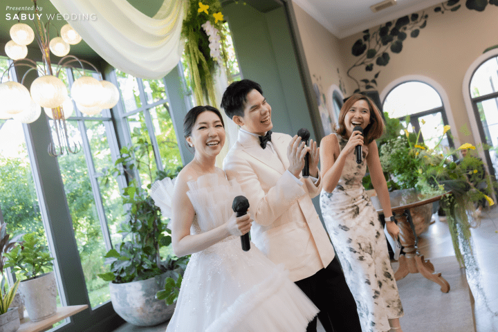  รีวิวงานแต่งบรรยากาศ Cozy แสง Daylight ของบ่าวสาวสายอินโทรเวิร์ตที่ใส่ใจแขกสุดๆ @ The Botanical House Bangkok