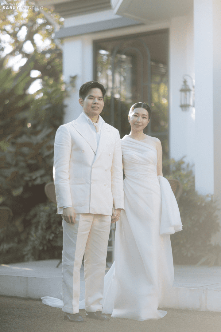  รีวิวงานแต่งบรรยากาศ Cozy แสง Daylight ของบ่าวสาวสายอินโทรเวิร์ตที่ใส่ใจแขกสุดๆ @ The Botanical House Bangkok