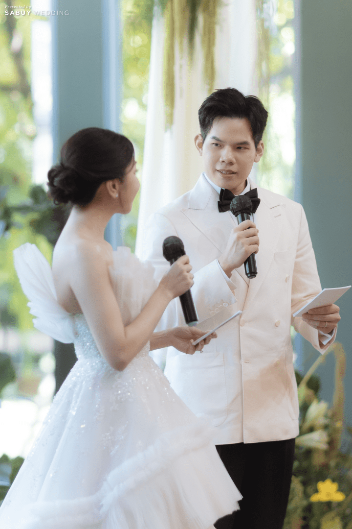  รีวิวงานแต่งบรรยากาศ Cozy แสง Daylight ของบ่าวสาวสายอินโทรเวิร์ตที่ใส่ใจแขกสุดๆ @ The Botanical House Bangkok