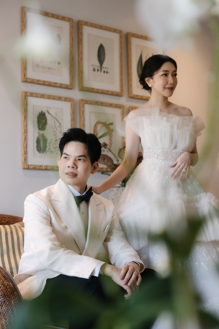  รีวิวงานแต่งบรรยากาศ Cozy แสง Daylight ของบ่าวสาวสายอินโทรเวิร์ตที่ใส่ใจแขกสุดๆ @ The Botanical House Bangkok