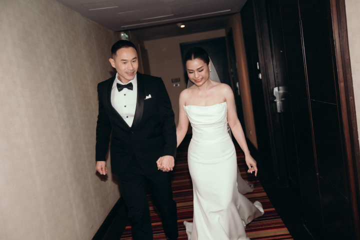 รีวิวงานแต่ง Vow Ceremony ในสวนใจกลางเมือง ธีมเอิร์ธโทนที่เจ้าสาวลงมือทำเองทุกดีเทล @ Marriott Executive Apartments Sukhumvit Park Bangkok