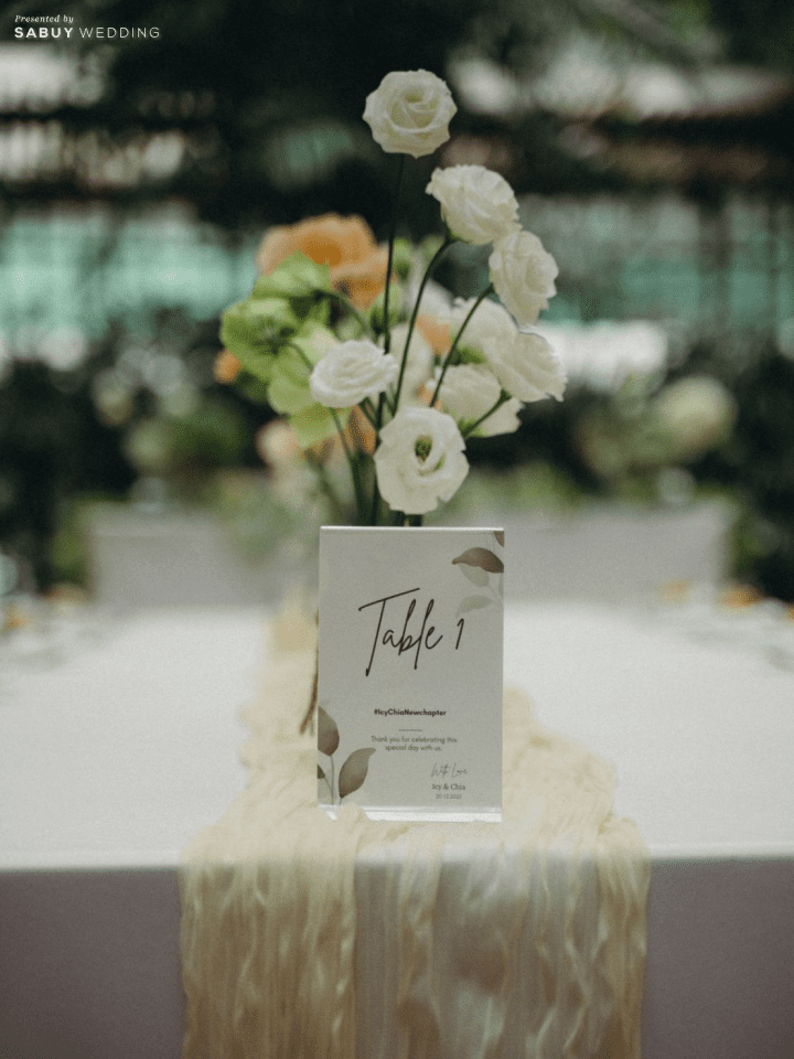 รีวิวงานแต่ง Vow Ceremony ในสวนใจกลางเมือง ธีมเอิร์ธโทนที่เจ้าสาวลงมือทำเองทุกดีเทล @ Marriott Executive Apartments Sukhumvit Park Bangkok