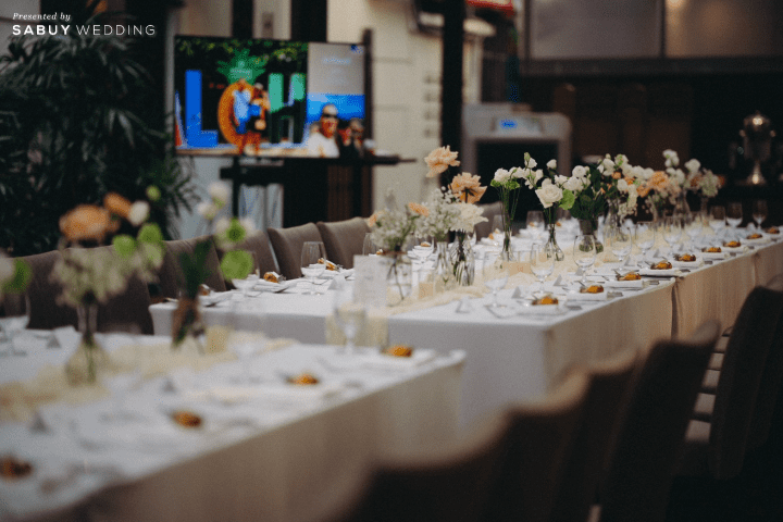 รีวิวงานแต่ง Vow Ceremony ในสวนใจกลางเมือง ธีมเอิร์ธโทนที่เจ้าสาวลงมือทำเองทุกดีเทล @ Marriott Executive Apartments Sukhumvit Park Bangkok