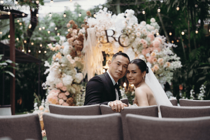 รีวิวงานแต่ง Vow Ceremony ในสวนใจกลางเมือง ธีมเอิร์ธโทนที่เจ้าสาวลงมือทำเองทุกดีเทล @ Marriott Executive Apartments Sukhumvit Park Bangkok