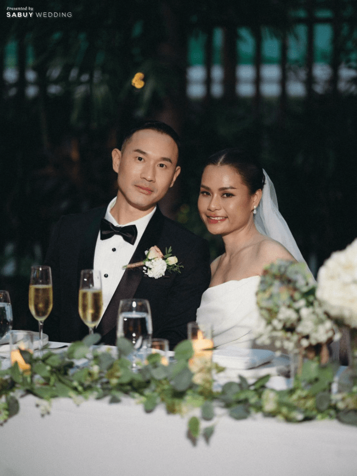 รีวิวงานแต่ง Vow Ceremony ในสวนใจกลางเมือง ธีมเอิร์ธโทนที่เจ้าสาวลงมือทำเองทุกดีเทล @ Marriott Executive Apartments Sukhumvit Park Bangkok