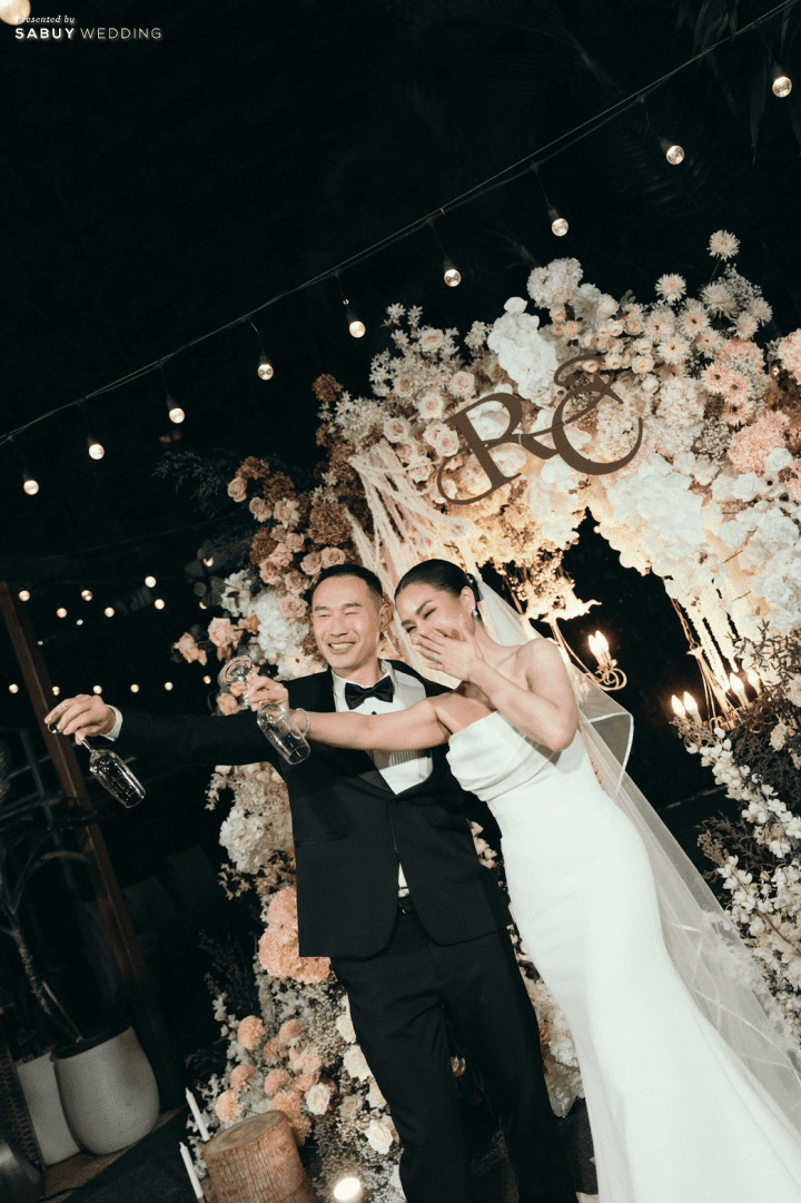 รีวิวงานแต่ง Vow Ceremony ในสวนใจกลางเมือง ธีมเอิร์ธโทนที่เจ้าสาวลงมือทำเองทุกดีเทล @ Marriott Executive Apartments Sukhumvit Park Bangkok