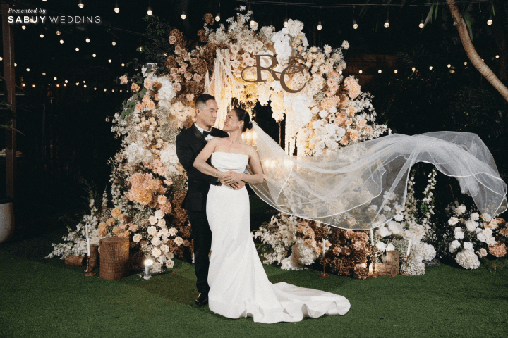 รีวิวงานแต่ง Vow Ceremony ในสวนใจกลางเมือง ธีมเอิร์ธโทนที่เจ้าสาวลงมือทำเองทุกดีเทล @ Marriott Executive Apartments Sukhumvit Park Bangkok