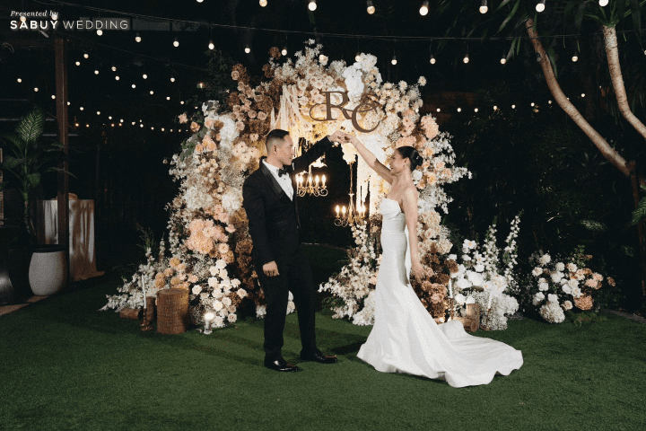 รีวิวงานแต่ง Vow Ceremony ในสวนใจกลางเมือง ธีมเอิร์ธโทนที่เจ้าสาวลงมือทำเองทุกดีเทล @ Marriott Executive Apartments Sukhumvit Park Bangkok